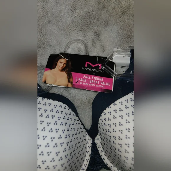 🔥 FINAL SALE PRICE 🔥 NWT ! MAIDENFORM 2 PACK BRAS !! - Picture 2 of 5
